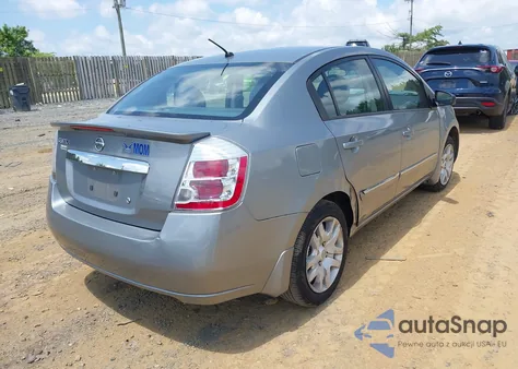 2012 Nissan Sentra 2.0/2.0S/Sr/2.0Sl z USA, uszkodzony, nr VIN 3N1AB6AP1CL782106